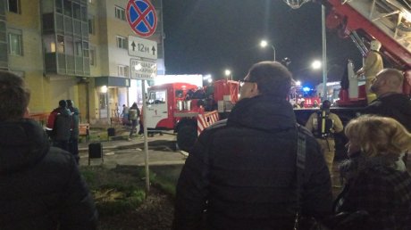В Заречном случился пожар в многоэтажном доме