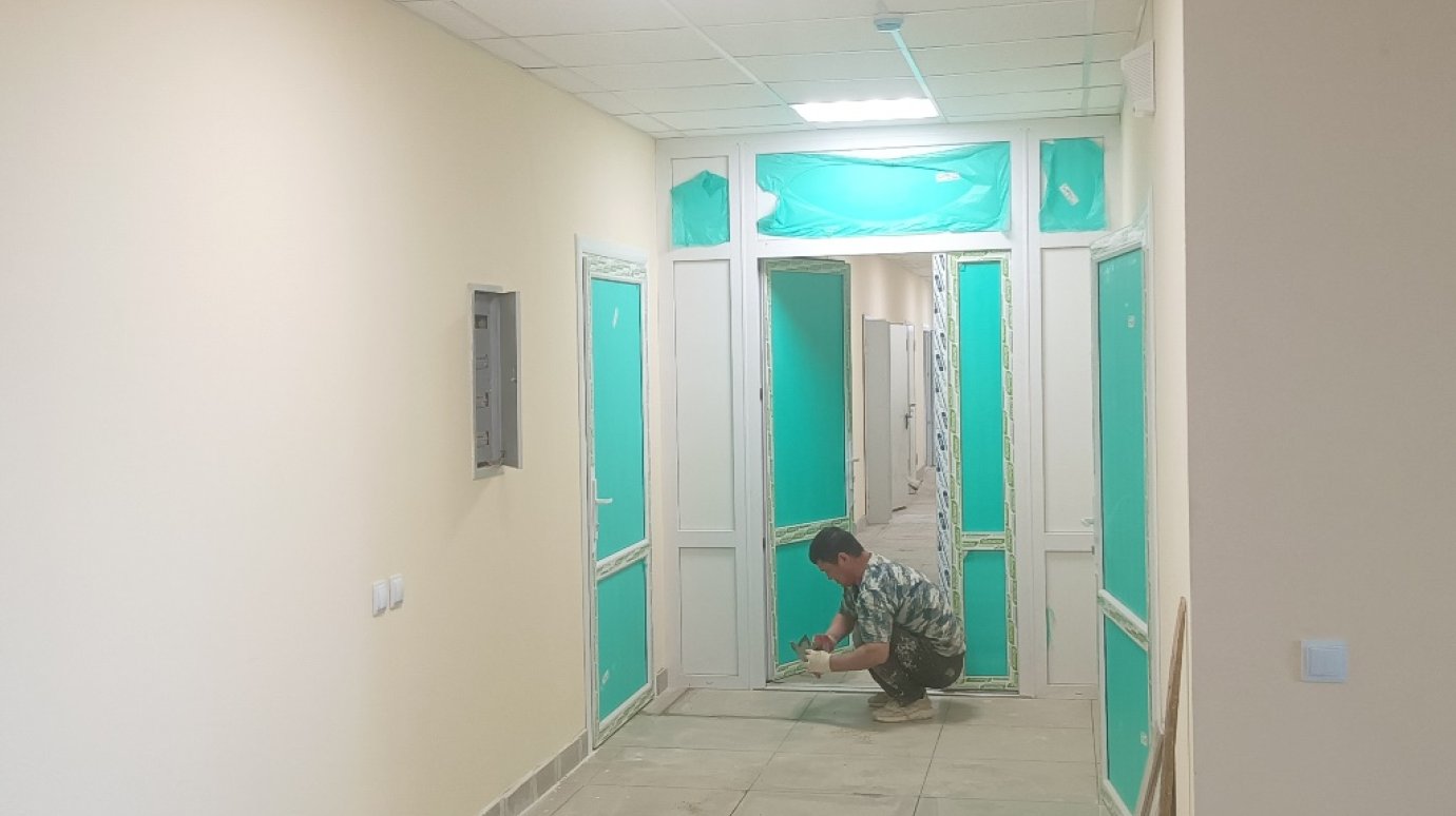 В Иссе ремонт больницы вышел на завершающий этап