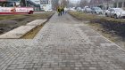В районе памятника блокадникам просела недавно уложенная плитка