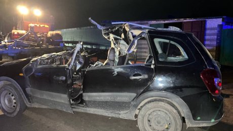 Под Елюзанью столкнулись «Лада» и трактор, погибли 2 человека