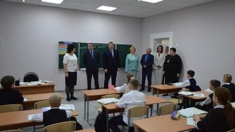 В селе Студенки завершился капремонт школы