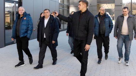 Бизнесмены и чиновники из Бреста посетили проект «Рисана»