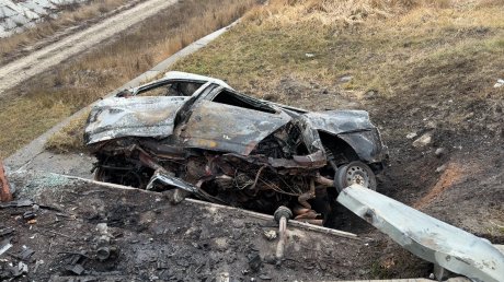 Опубликованы новые кадры с места смертельного ДТП под Городищем