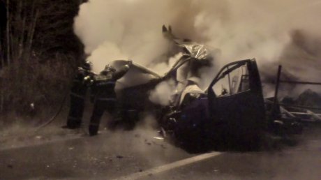 В ДТП в Городищенском районе погибли водители сгоревших «Газелей»