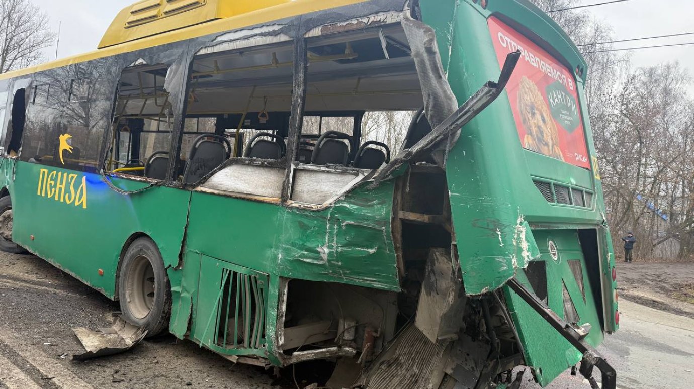 В ДТП на выезде из Пензы пострадали 5 пассажирок автобуса № 134