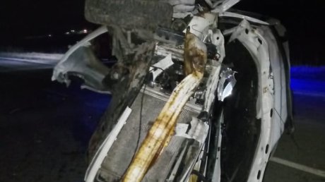 На выезде из Городища перевернулась «Лада-Ларгус»