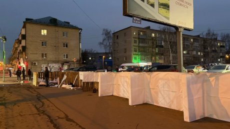 В Пензе началась подготовка к открытию елочных базаров