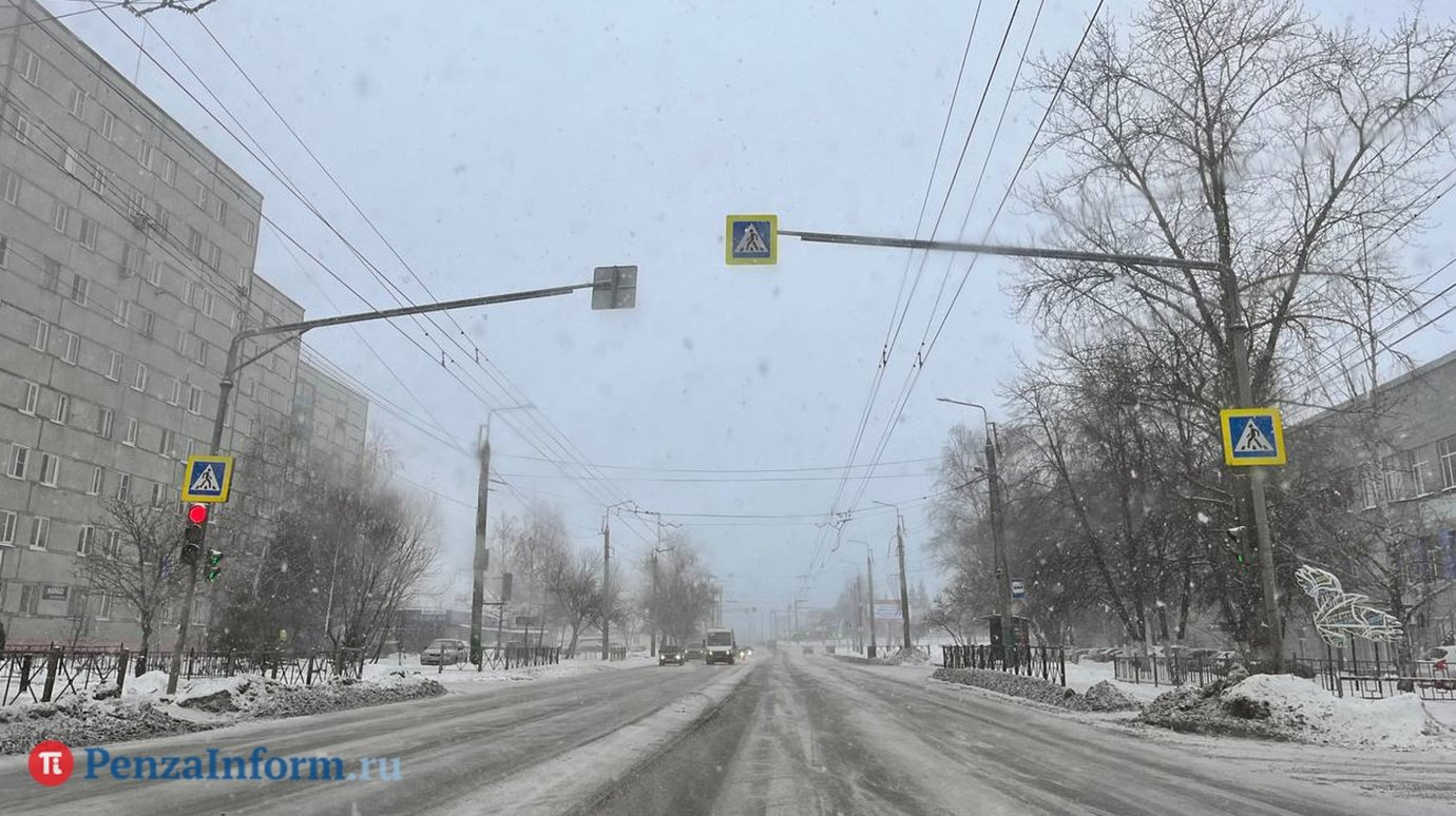 13 декабря в Пензенской области ожидается метель