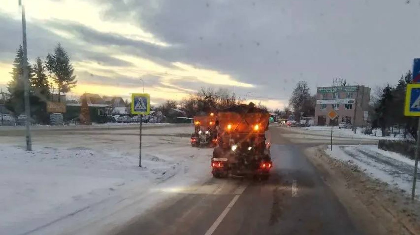 В Пензе ликвидируют последствия субботних метелей