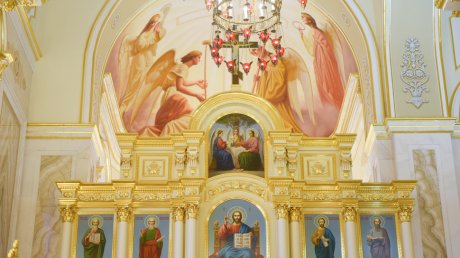 Основное пространство Спасского собора закончат украшать к Рождеству