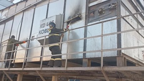 В Городищенском районе сгорели 3 тонны семян подсолнечника