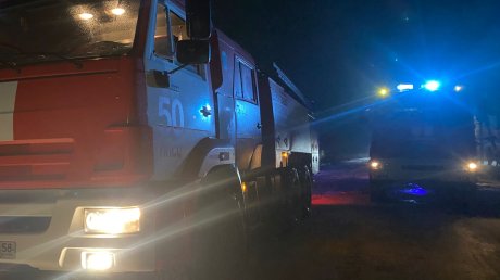 В Пензенском районе огонь уничтожил частный дом