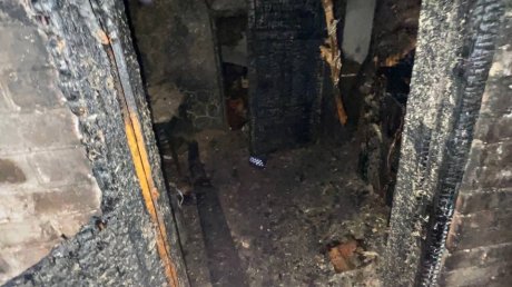 В Верхнем Ломове при пожаре погиб 45-летний мужчина