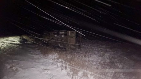 В Каменском районе молодой томич опрокинулся на угнанном КамАЗе