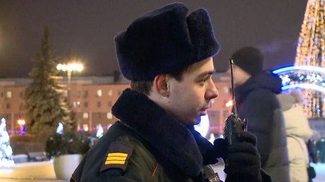 В новогоднюю ночь порядок будут охранять свыше 300 полицейских