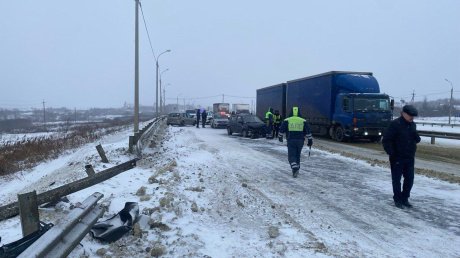 Стало известно о пострадавших в массовом ДТП в Рамзае