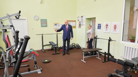 Вадим Супиков посетил реабилитационный центр в Кичкилейке