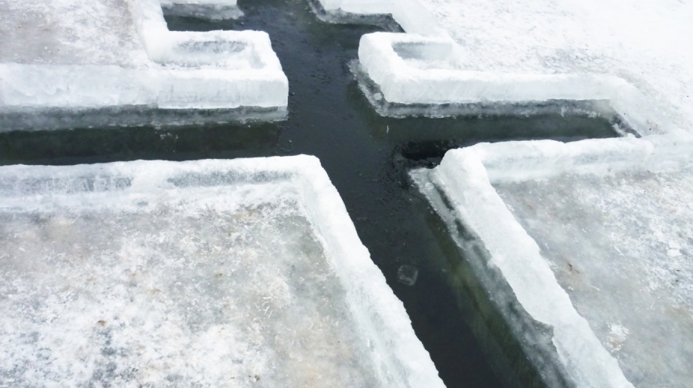 В Пензе под крещенские купания отвели только одно место