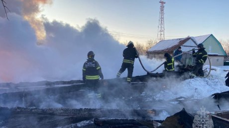 В Мокшанском районе при пожаре погибли 2 человека