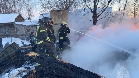 В Мокшанском районе при пожаре погибли 2 человека