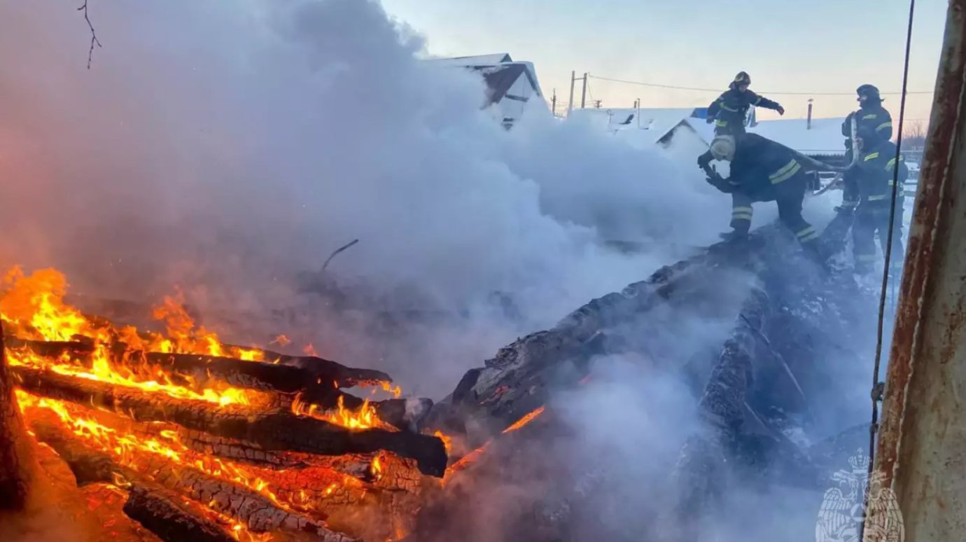 Названа причина смертельного пожара в Мокшанском районе
