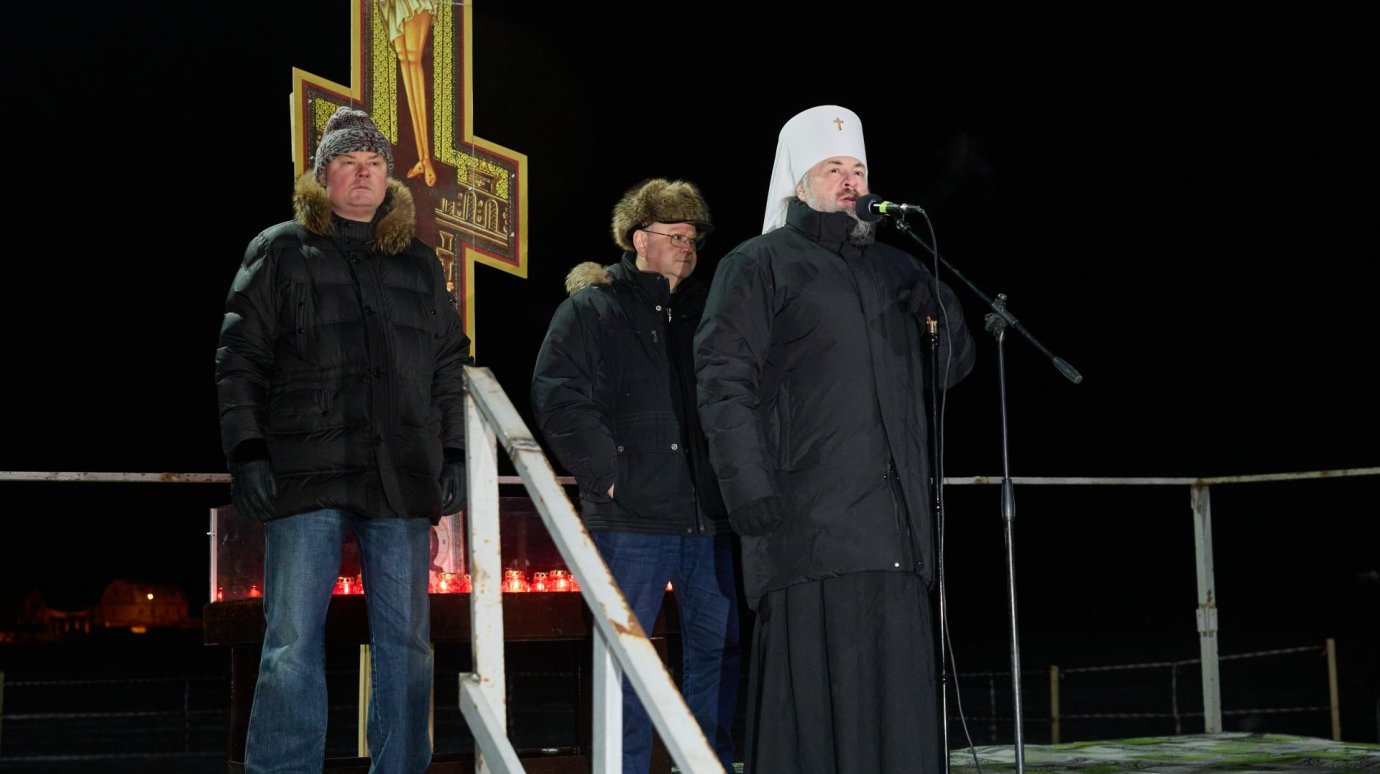 В Пензе на берегу Суры отметили Крещение Господне