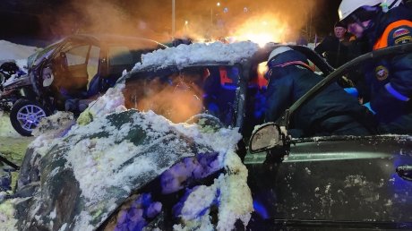 Появились новые фотографии с места трагического ДТП в Вазерках