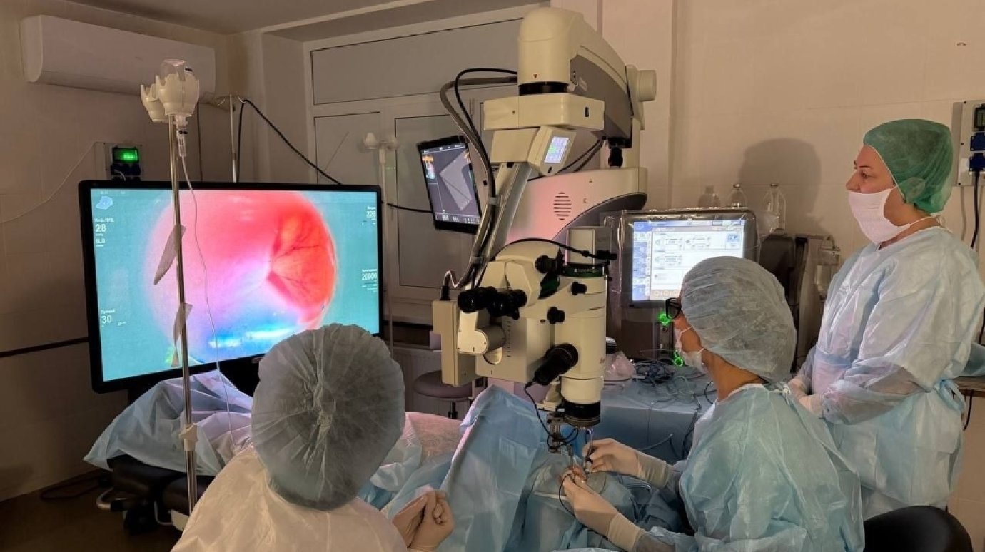 В Пензе офтальмологи использовали систему 3D-визуализации