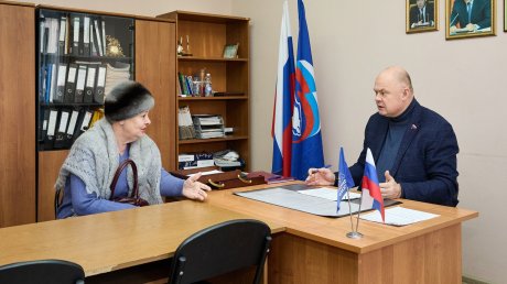 Вадим Супиков провел личный прием граждан