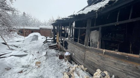 В Нижнем Ломове при пожаре погибли 2 человека