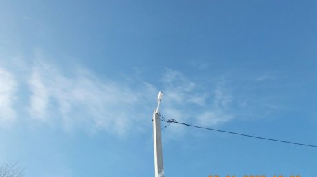 На улице Сузюмова в Заре установили новые фонари