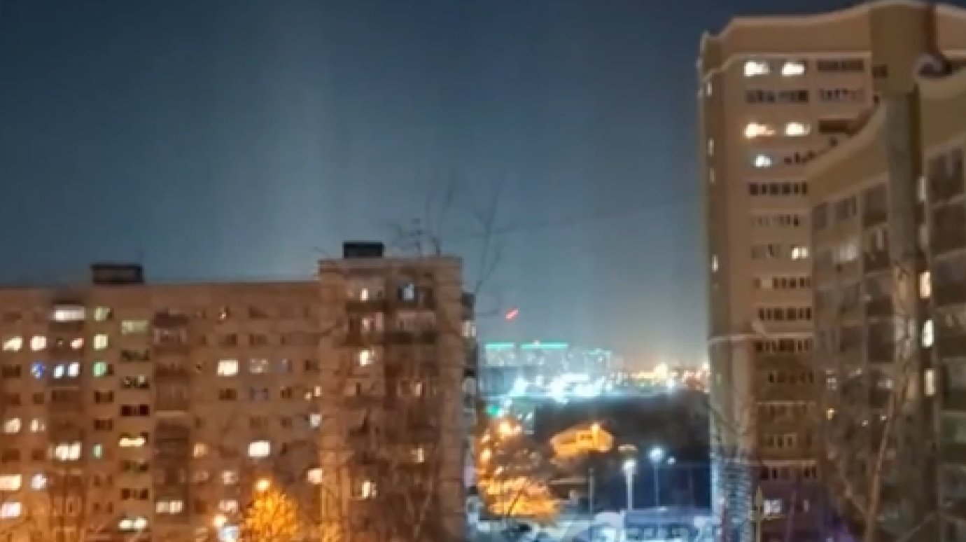 Пензенцы поделились кадрами редкого атмосферного явления
