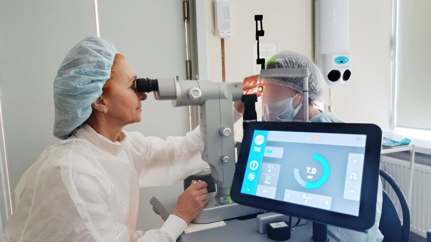 В областной офтальмологической больнице появился новый лазер