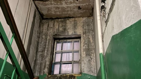 В Пензе коммунальщики забыли про старинный дом на ул. Красной