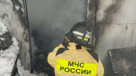 На станции Асеевской выгорели гараж и ВАЗ-2115