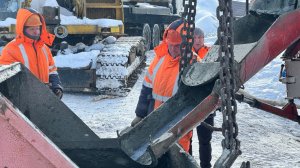 В районе ул. Ерик завершилась разборка старого путепровода