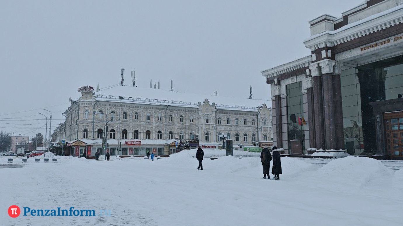 12 февраля в Пензенской области будет идти небольшой снег