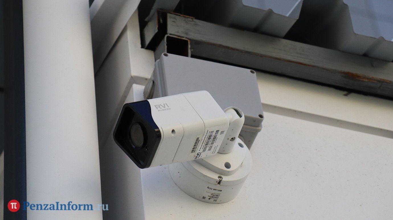 В Пензе в общественных местах не хватает камер