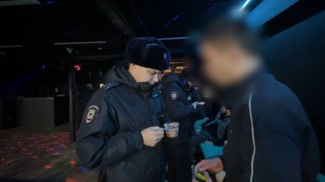 В Пензе полиция нагрянула в развлекательные заведения