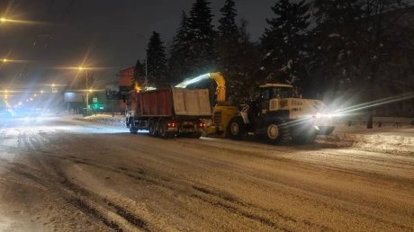 Нарушители помешали очистить тротуар на ул. Ладожской