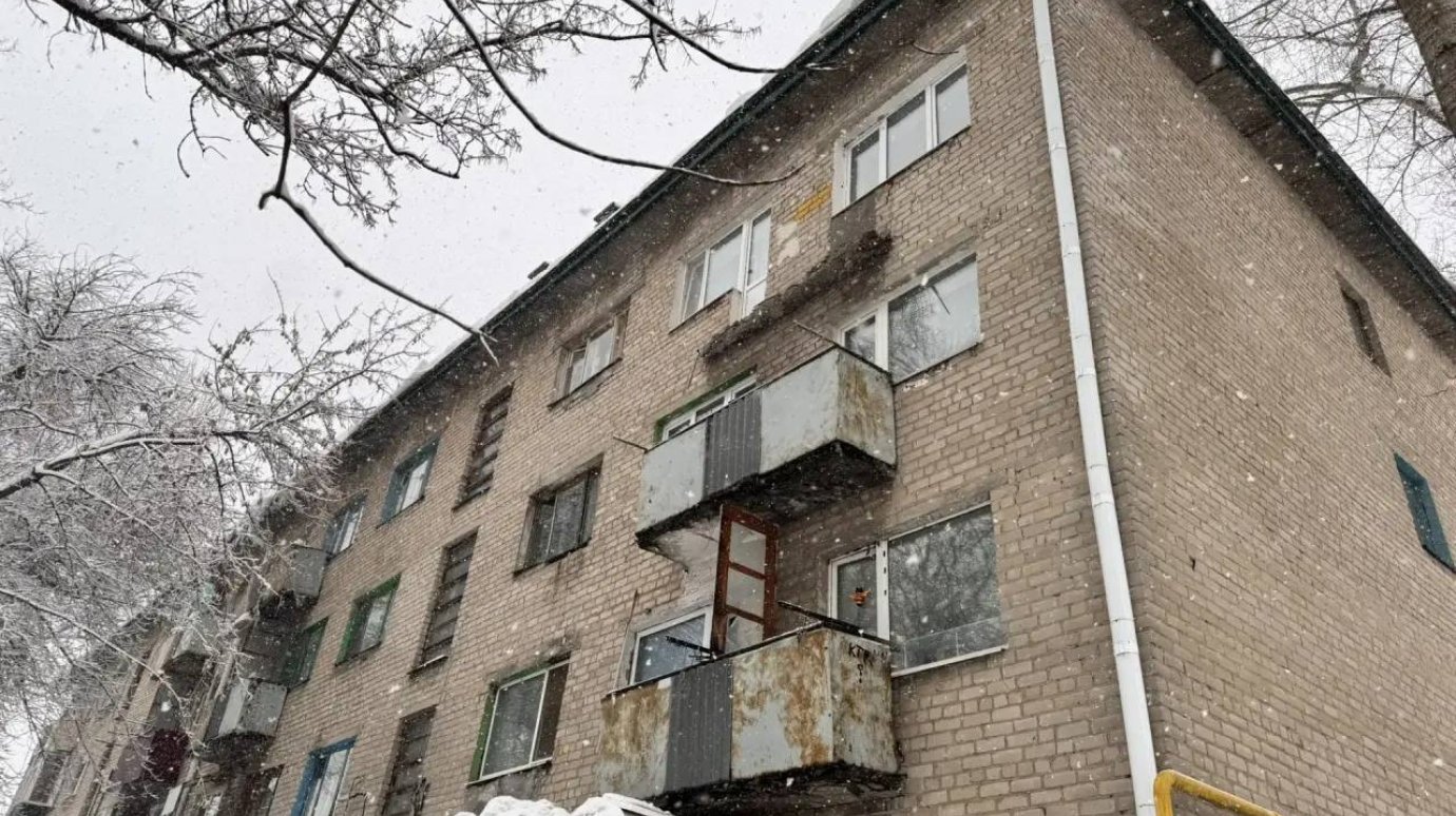 После обрушения балкона в Пензе прокуратура начала проверку