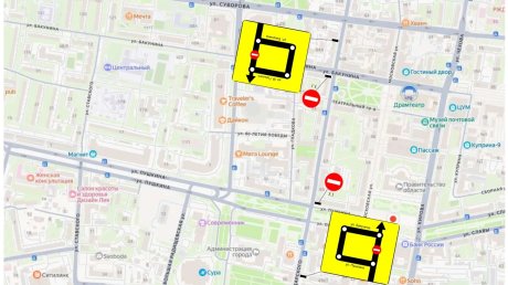 В Пензе закроют для движения часть улицы Володарского