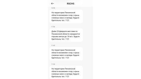 «Бесконечный спам»: пензенцы устали от предупреждений об опасности