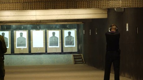 В Пензе прошли соревнования сотрудников УМВД по стрельбе