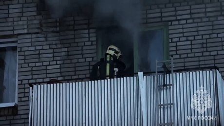 Из пожара на Медицинской спасли семерых человек