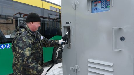 В Заречном заработала новая заправка для общественного транспорта