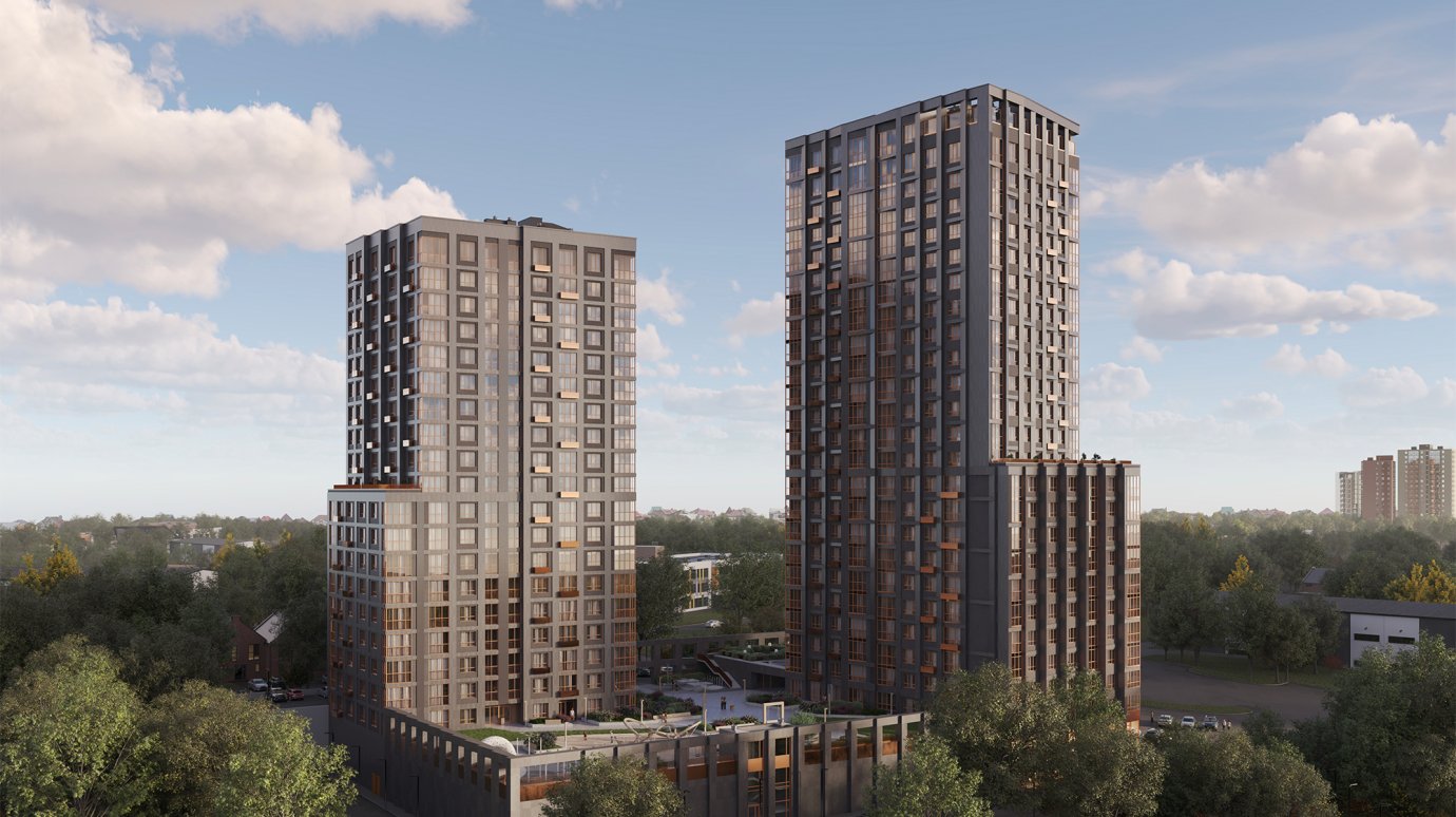 Квартал «Модернист» от «Рисана» обретает завершенный облик