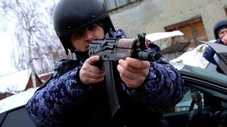Росгвардейцы обезвредили условных преступников
