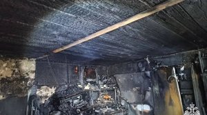 В с. Неверкино для тушения сарая привлекли 2 пожарные машины