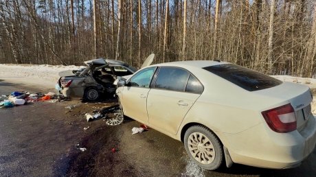 В Пензенском районе в жестком ДТП погибли 2 человека